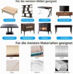 MILEQEE Selbstklebender Kantenschutz 40mm x 4m – Transparenter Baby-Eckenschutz mit Stoßdämpfung – Bild 6