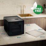 Princess Food Dehydrator 550W mit 6 Edelstahl-Einschüben – Touchscreen & 48h Timer – Bild 2