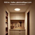 Homelist Akku-Deckenleuchte mit Bewegungsmelder & Fernbedienung – 12000mAh, 3 Lichtfarben, 2er Set – Bild 4