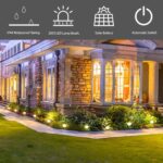 Probuk Solar-Gartenleuchte 10er Set mit 10 LEDs – IP65 wasserdicht für Aussen – Bild 4