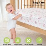 FIEMOL Baby Spannbettlaken 70x140 cm – 3er-Pack Mikrofaser für Kinderbetten – Bild 8