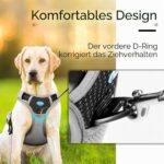 ThinkPet Anti-Zug Hundegeschirr Grösse S – Sicheres Sportgeschirr mit Griff für kleine Hunde – Bild 3