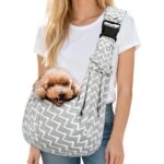 VGECEE Hundetragetasche bis 7.5 kg – Ergonomischer Hunderucksack mit Sicherheitssystem