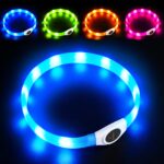 LaRoo LED Hundehalsband USB-Wiederaufladbar – Sicherheit & Sichtbarkeit bis 500m für Nachtspaziergänge – Bild 9