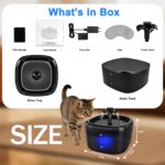 Nenozi Katzenbrunnen 2.2L mit LED-Anzeige – Automatischer Wasserbrunnen für Katzen & Hunde – Bild 7