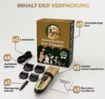 GLOBAL TECH Leise Hundeschermaschine – Professioneller Elektrotrimmer für Hunde & Katzen – Bild 8