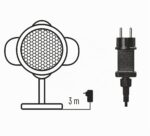 EMOS Schneefall LED Projektor IP44 – Bewegter Schneeffekt für Fassaden & Gärten – Bild 6