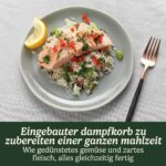 Cuisinart Reiskocher 400g – Multikocher mit Dampfeinsatz & Warmhaltefunktion für bis zu 6 Personen – Bild 3
