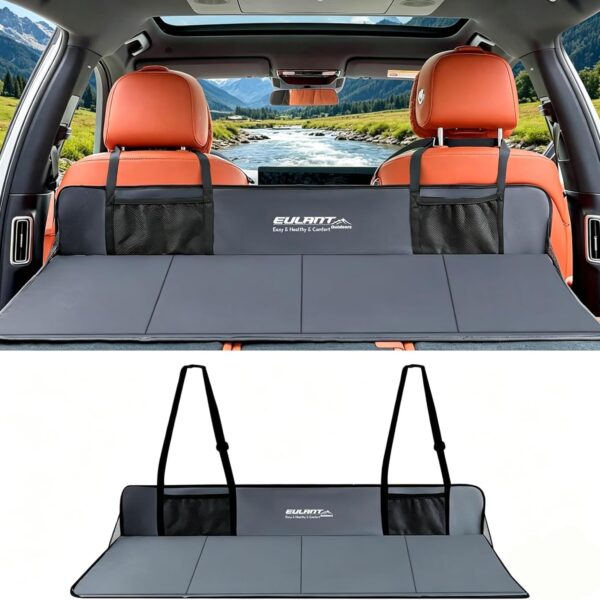 EULANT Auto Rücksitzbrücke 131x42 cm – Luftmatratze & Hundetransport für SUV & MPV