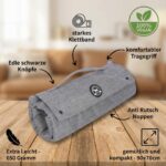 Abby&Ivy Hundedecke 90x70cm – Faltbare Reisedecke für kleine & mittlere Hunde – Bild 8