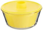 Pasabahce Zest Mikrowellen-Reiskocher 2,2 l – Glas mit Kunststoffkorb & rutschfestem Deckel – Bild 4