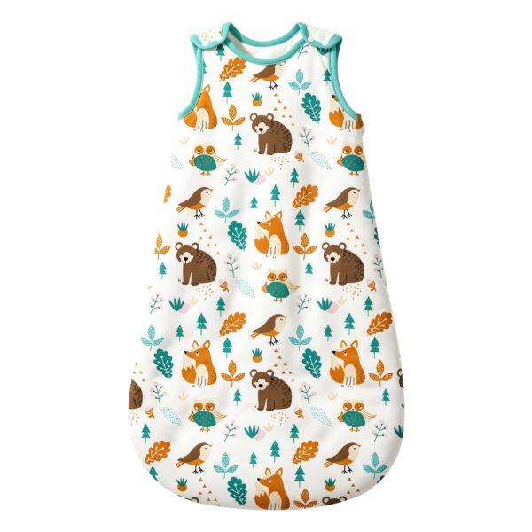 Mosebears Baby Winterschlafsack 2.5 Tog – Baumwolle für Neugeborene bis 18 Monate