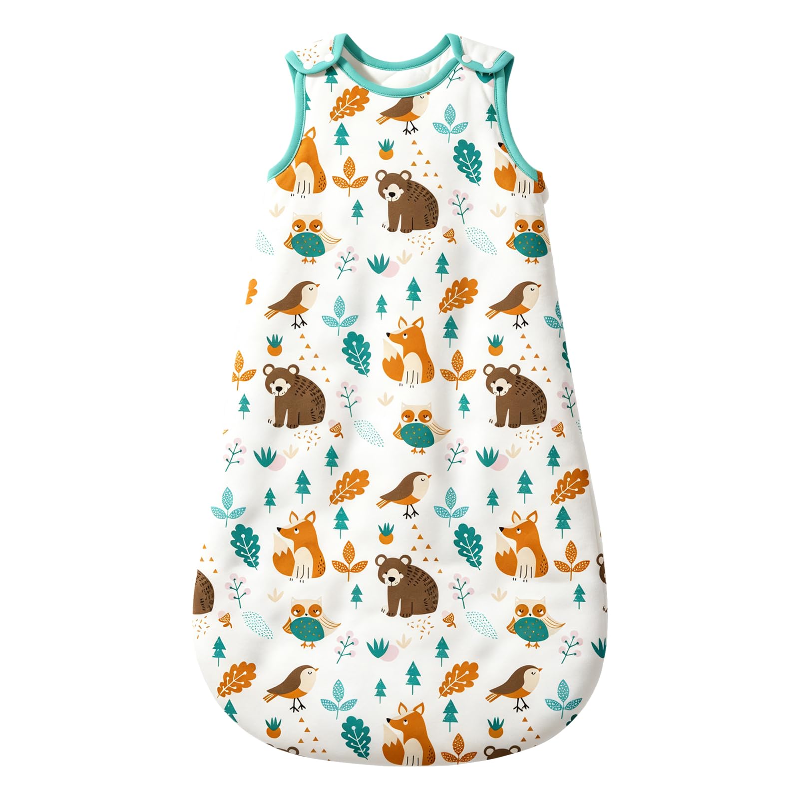 Mosebears Baby Winterschlafsack 2.5 Tog – Baumwolle für Neugeborene bis 18 Monate