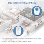VTech DM1111 Audio-Babyphon mit DECT-Technologie – Sichere Überwachung bis 460m – Bild 3