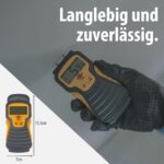 Brennenstuhl Feuchtigkeits-Detector MD – Holz- & Baustoff-Feuchtemessgerät mit LCD-Display – Bild 7