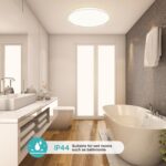 Swoieltr LED-Deckenleuchte Ø30cm, 24W, 2400lm – Ultradünn & Energiesparend für alle Räume – Bild 4