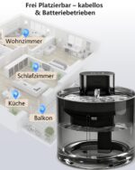 LEVVUE 3.5L Katzenbrunnen Kabellos mit Bewegungsmelder – Intelligenter Trinkbrunnen für Katzen – Bild 6