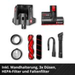 Einhell TE-SV 18/270 Li BL-Solo Akku-Stielstaubsauger – Brushless 270 mbar für PXC-Plattform – Bild 7