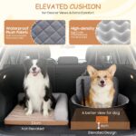 Furnetra Hunde Autositz bis 12 kg – Memory-Schaum, Faltbar & Wasserdicht – Bild 3