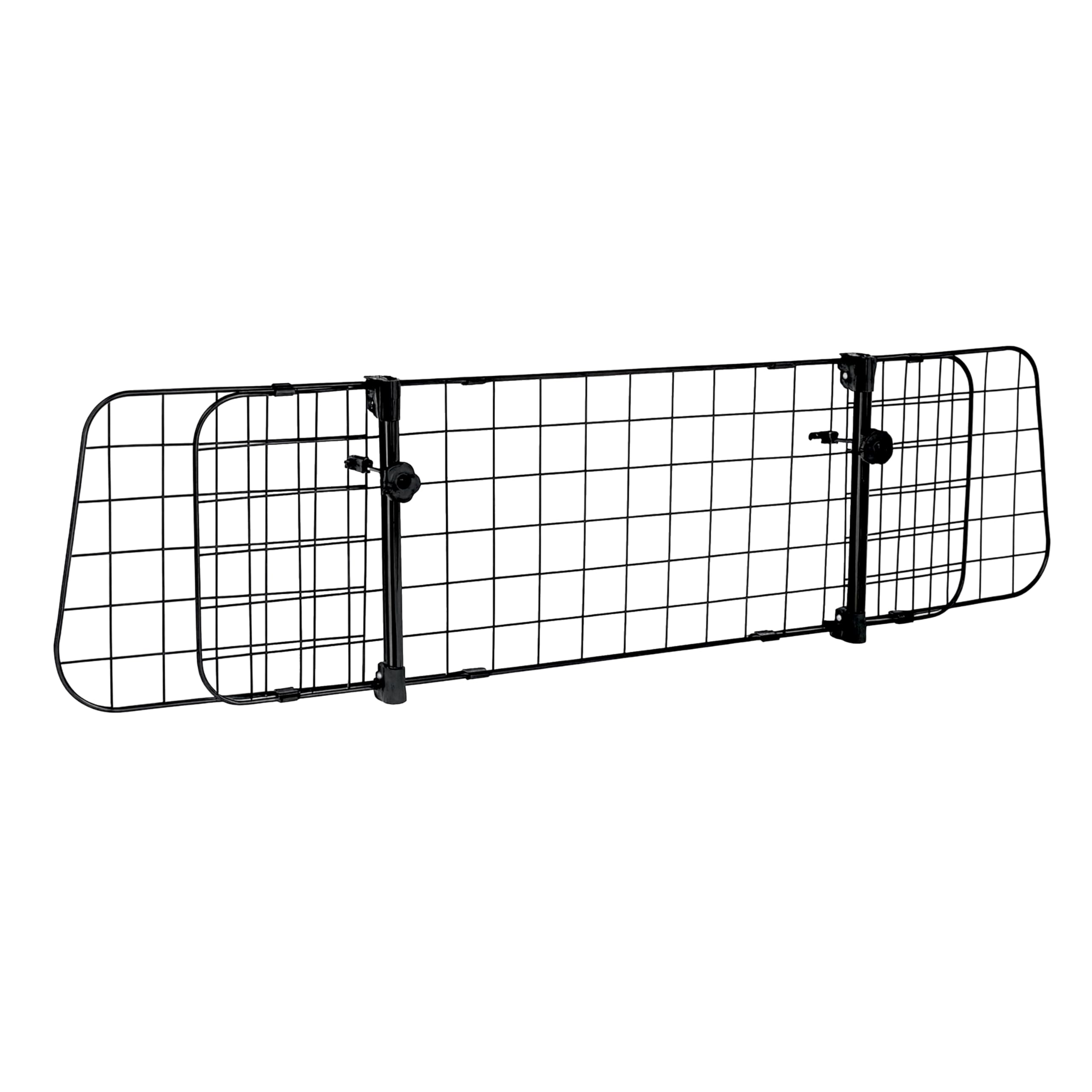 Eurocatch Hundegitter Rückbank 30 cm – Verstellbar 85-140 cm für sichere Autofahrten