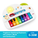 Fisher-Price Silly Sounds Leuchtklavier – 4 Spielmodi für musikalisches Lernen ab 6 Monaten – Bild 2