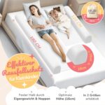 zoula kidz® Aufblasbarer Rausfallschutz 180 cm mit OEKO-TEX Bezug – Sichere Alternative zum Bettgitter – Bild 2