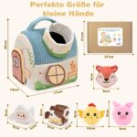 FLEXTRIX Montessori Bauernhof-Set – Sensorikspielzeug für Babys 6–36 Monate – Bild 3