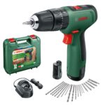 Bosch EasyImpact 1200 Akku Bohrschrauber – 12V Set mit 2 Akkus & 19tlg. Zubehör