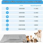 Baopinlady Selbstkühlende Hundematte XL 70x100 cm – Waschbare Kühldecke für Hunde & Katzen – Bild 5
