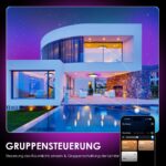 Birnetek® 30W LED Deckenlampe Rund – Smart Home Deckenleuchte mit Sprachsteuerung & RGB – Bild 5