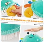 Innofans Tanzende Krabbe – Interaktives Plüschtier mit Musik & Aufnahmefunktion für Babys 6-18 Monate – Bild 4