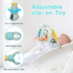 Aomig Spielbogen Kinderwagen mit Rassel & BB-Geräusch – Universell anpassbar für 0-12 Monate – Bild 5
