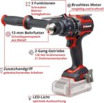 Einhell TP-CD 18/120 Li-i BL Akku-Schlagbohrschrauber – 120 Nm Brushless für Profis – Bild 5