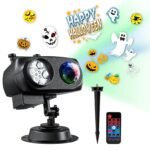 ALED LIGHT 15W Halloween & Weihnachts-Projektor IP67 wasserdicht – 96 Motive ohne Verblassen