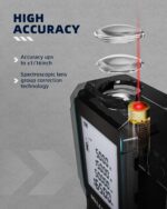 MILESEEY Laser-Entfernungsmesser 50m – ±2mm Genauigkeit mit LCD & Flächenberechnung – Bild 2