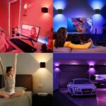 SURPALIG Wandleuchte Akku 2er Set – 16 Farben RGB, 6000 mAh, ohne Stromanschluss – Bild 2
