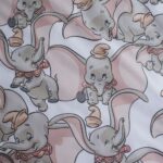 Dumbo Disney Baby-Bettwäsche 100x135 cm – Baumwoll-Bettbezug für Kinderbetten – Bild 5