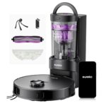 EUREKA E20 Evo Plus Saugroboter mit Wischfunktion & Absaugstation – 10.000 Pa Starksaug