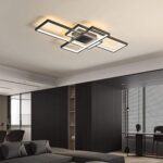ASDMD LED Deckenleuchte 90cm Aluminium – Dimmbar mit Fernbedienung & 3000K-6000K – Bild 4