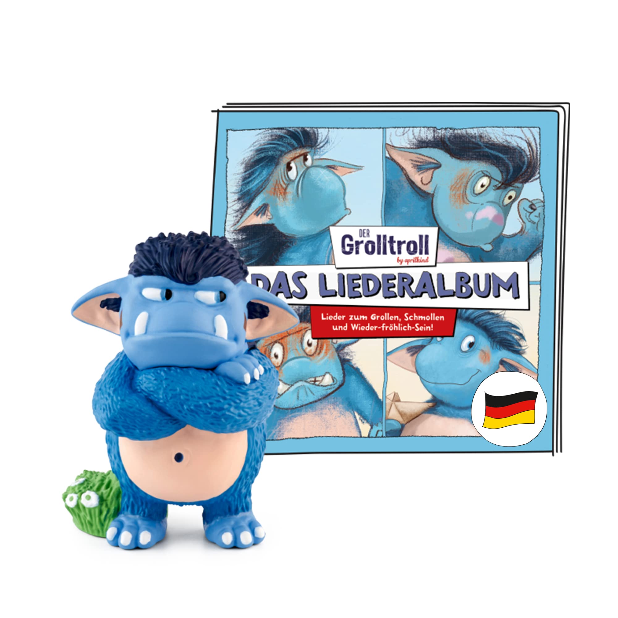 tonies Grolltroll – Das Liederalbum, 13 Kinderlieder für Toniebox ab 3 Jahren