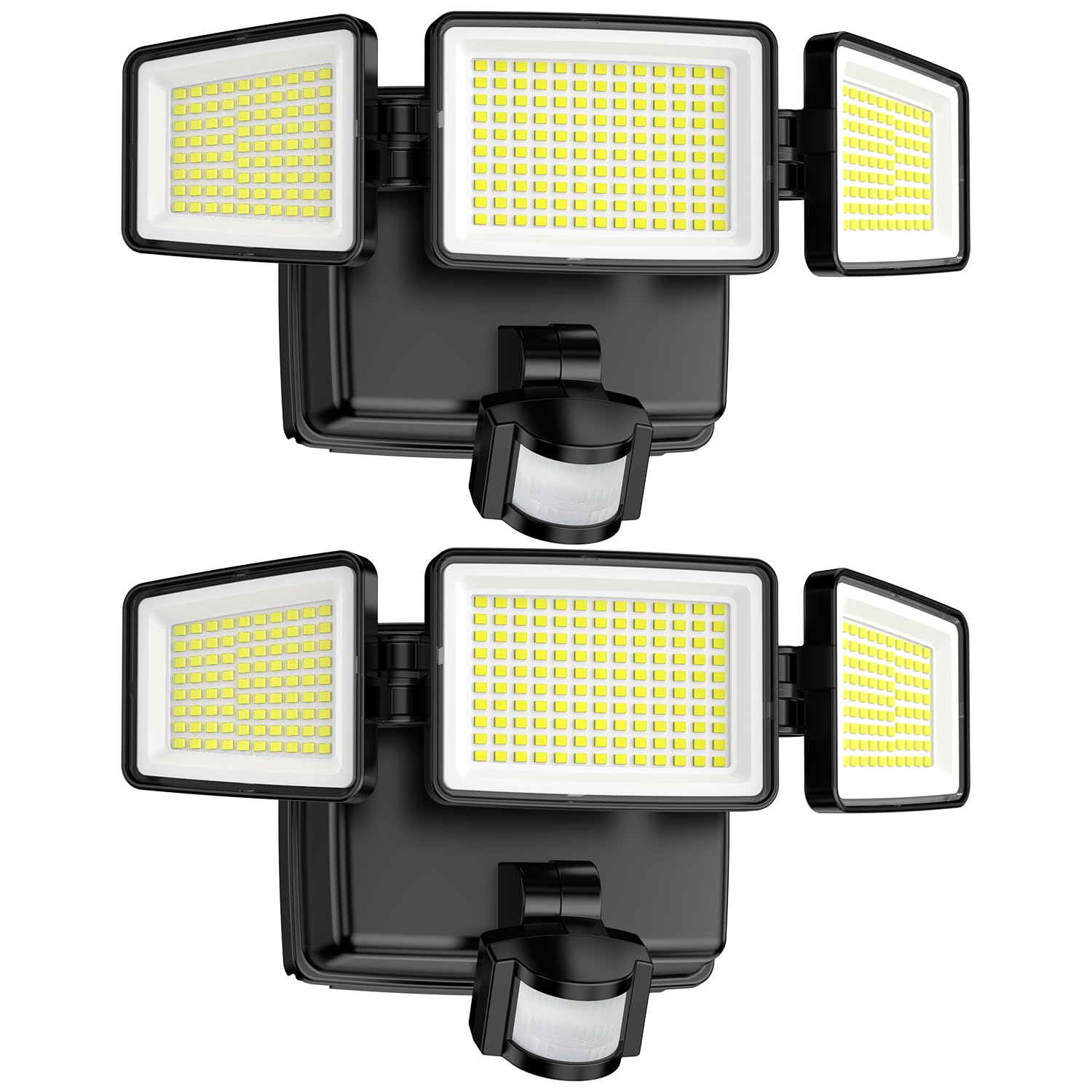 BENMA 302 LED Strahler mit Bewegungsmelder – 1500 lm Sicherheitsleuchte, batteriebetrieben, IP65