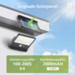 Philips Solar-Fluter 800 Lumen 6500K mit PIR-Bewegungsmelder & Fernbedienung – 2er Set – Bild 6