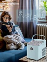 FOHERE Eiswürfelmaschine 14 kg – Kompakter Ice Maker mit 2 Grössen & Selbstreinigung – Bild 8