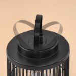 Esotec Solarlaternen Sara 2er Set – Flackerkerze mit Bernsteinlicht für Garten & Balkon – Bild 6