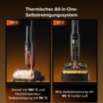 roborock F25 Steam Nass-Trockensauger mit 180°C Dampf – 80 Min Laufzeit für Zuhause – Bild 4
