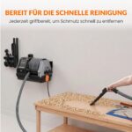 Giraffe Tools Grandstorm Nass- & Trockensauger mit 10 m Schlauch – Wandmontage für Garage – Bild 4