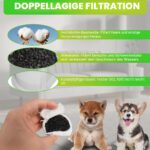 16er Set Schaumfilter & Aktivkohlefilter für PetSafe Drinkwell – Ersatzfilter – Bild 4