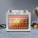 DeeDuud Dörrautomat 400W Edelstahl – Temperaturregler 30-90°C & 0-12h Timer für Obst, Gemüse & Fleisch – Bild 4