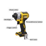DEWALT DCF887N 18V Akku-Schlagschrauber (1/4") – 205 Nm bürstenlos – Bild 4