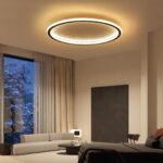 Mikeru 40cm LED Deckenleuchte Rund 3000K – Warmweiss Flush Mount für alle Räume – Bild 6